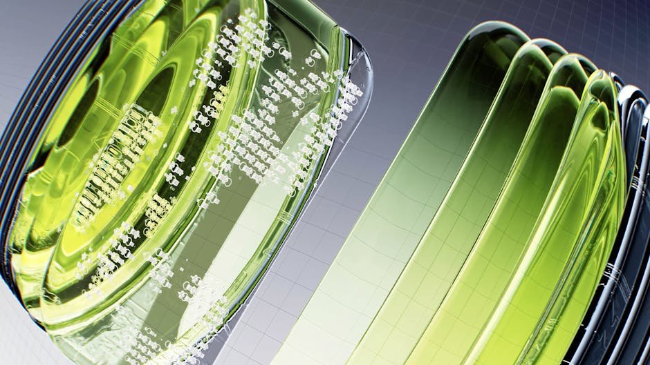 A van travels on a desert road viewed through a magnifying glass held by hands.