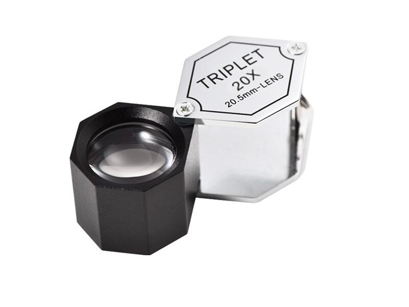 Lupa plegable de joyero 20X Cod7029 lupa plegable de joyero 20x