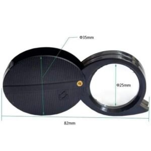 lupa 2 en 1 plegable 5x c/u cod7052
