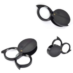 lupa 2 en 1 plegable 5x c/u cod7052