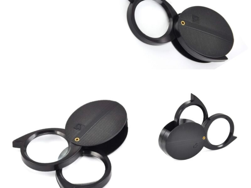 lupa 2 en 1 plegable 5x c/u cod7052