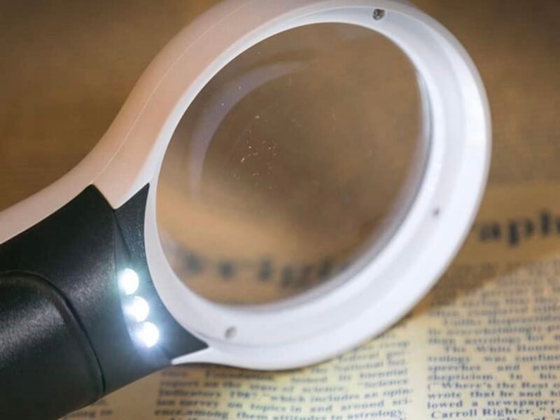 lupa con luz led 10x cod7029