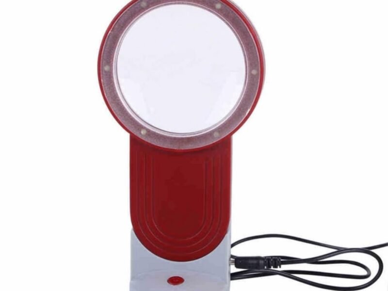 lupa de mano y mesa con luz usb modelo th7022