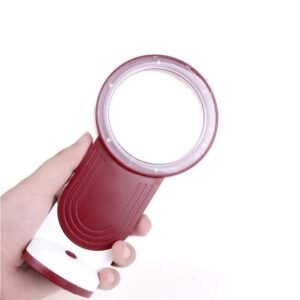 lupa de mano y mesa con luz usb modelo th7022