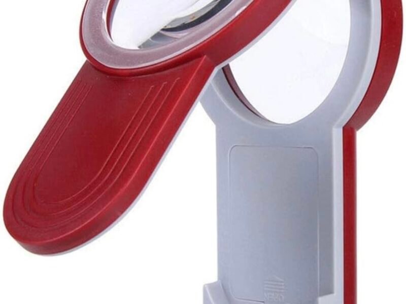 lupa de mano y mesa con luz usb modelo th7022