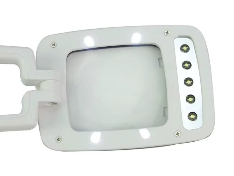lupa de mesa plegable con luz codigo th7021