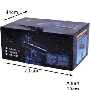 telescopio modelo 750150 estilo newton