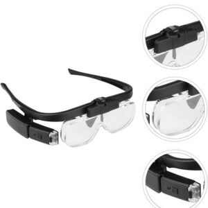 lupa lente con led con 3 aumentos cod11642dc