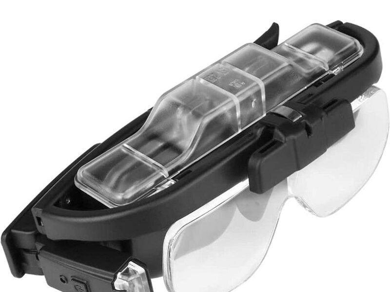 lupa lente con led con 3 aumentos cod11642dc