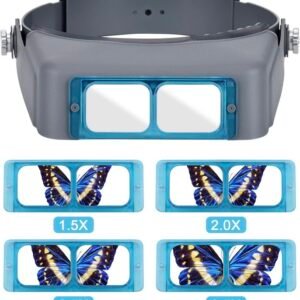 lupa vincha con 4 lentes intercambiables cod81007b