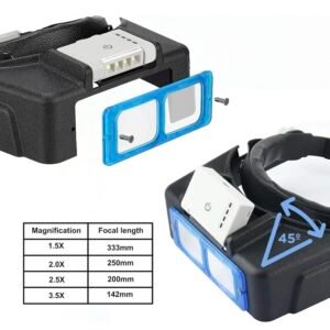 lupa vincha con 4 lentes intercambiables cod81007b