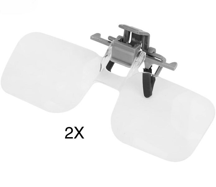 lupa clip para gafas cod19156