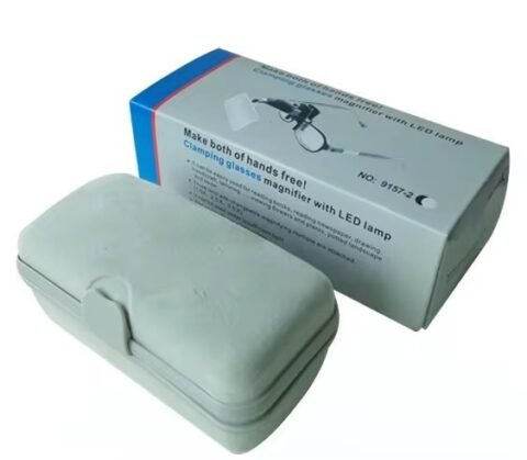 lupa clip para gafas con led cod91572