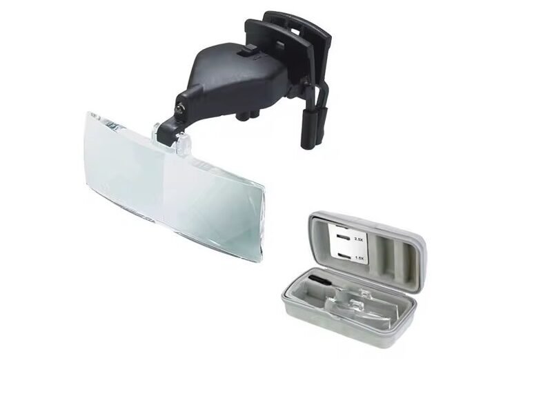 lupa clip para gafas con led cod91572