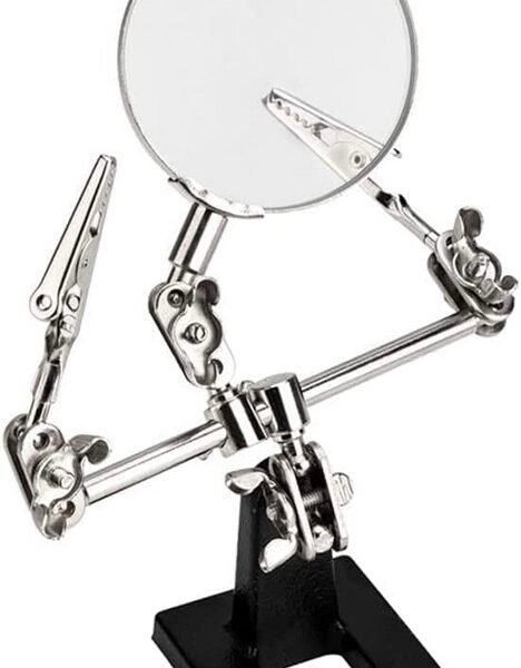 lupa de mesa con agarres para soldar cod16129