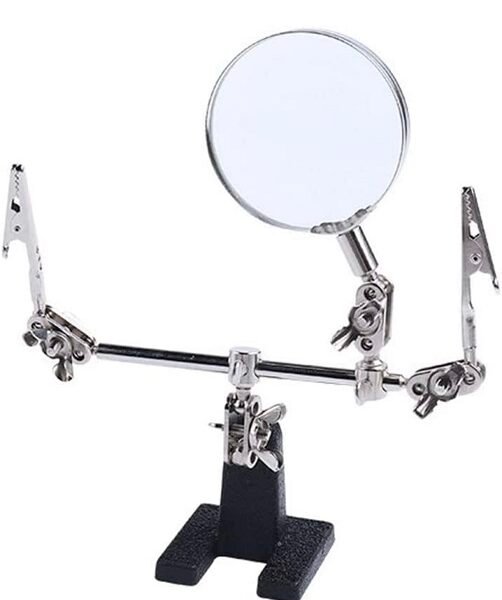 lupa de mesa con agarres para soldar cod16129