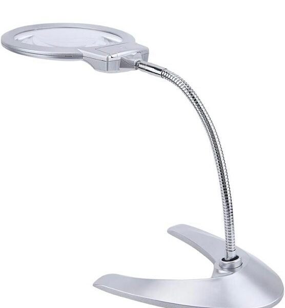 lupa 2x y 5x aumentos con luz led codmg4b10