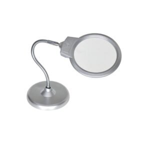 lupa con base 2,5/5x + luz led codmg4b5