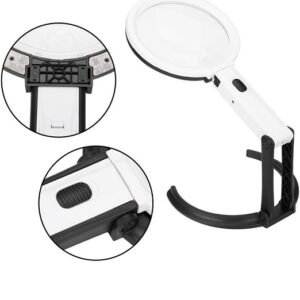 lupa con 2 aumentos y luz led cod3b1a