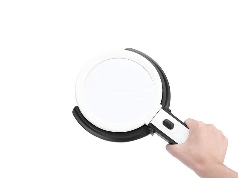 lupa con 1,8x/5x aumentos con luz led cod3b1d