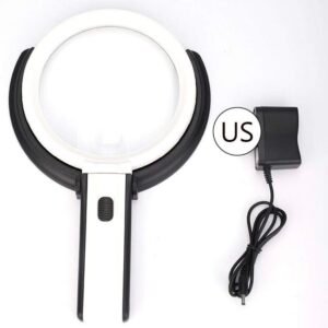 lupa con 2 aumentos y luz led cod3b1a