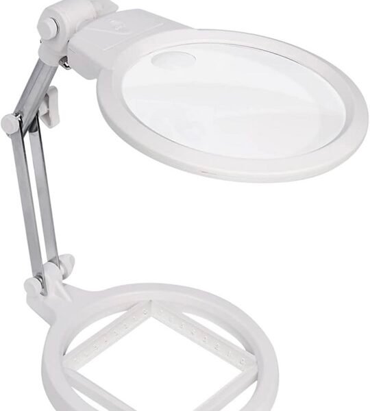 lupa con 2 aumentos y luz led cod3b1a