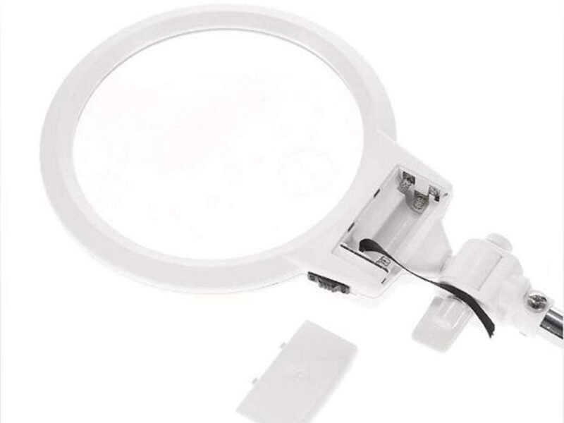 lupa con 2 aumentos y luz led cod3b1a