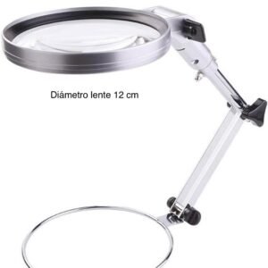 lupa con 2 aumentos + luz led cod830242
