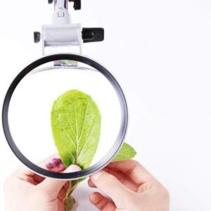 lupa con 2 aumentos + luz led cod830242