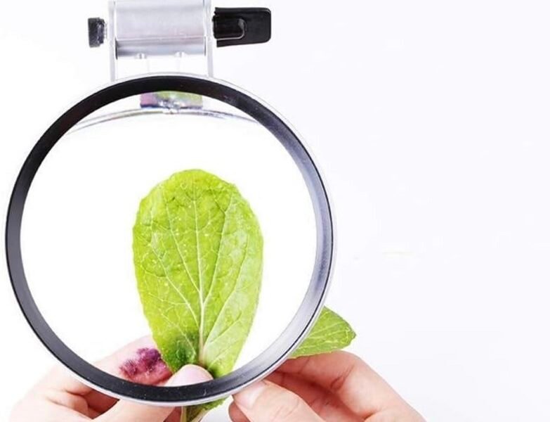 lupa con 2 aumentos + luz led cod830242