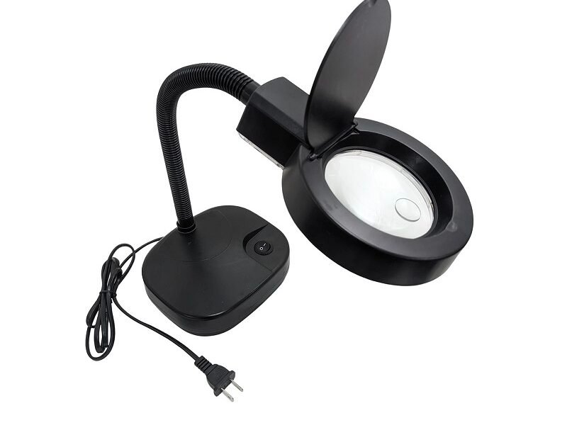 Lupa de mesa con Luz 12w Bifocal 3x 8x CodLt86d lupa de mesa con luz 12w bifocal 3x 8x codlt86d