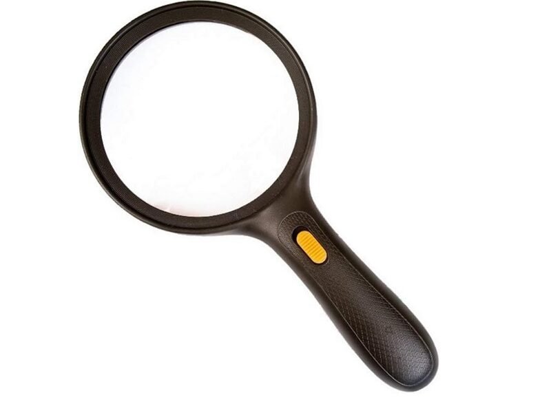 lupas con luz led 2x, 2/5x y 1.8/5x cod9986