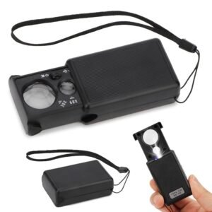 lupa joyero con 2 aumentos y luz led cod9881