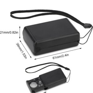 lupa joyero con 2 aumentos y luz led cod9881 lupa joyero con 2 aumentos y luz led cod9881