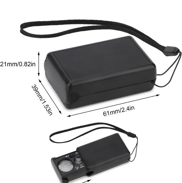 lupa joyero con 2 aumentos y luz led cod9881