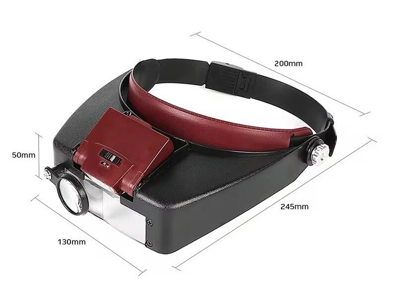 lupa vincha con varios aumentos codigo 81007a