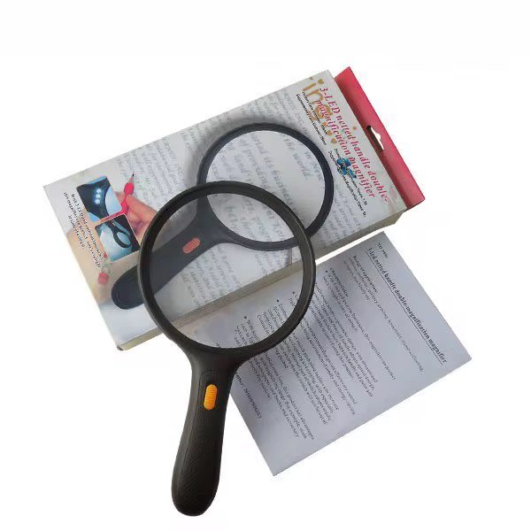 lupas con luz led 2x, 2/5x y 1.8/5x cod9986