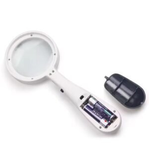 lupa con luz led 3x codmg603