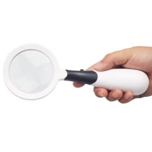 lupa con luz led 3x codmg603