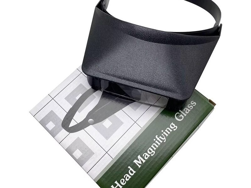 lupa vincha con 2 lentes de aumentos cod81005