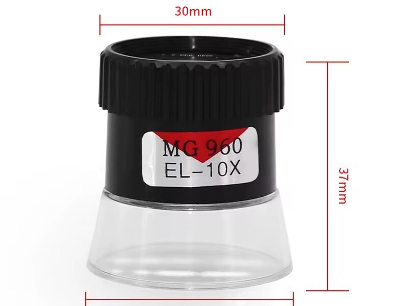 lupa copa de 10x aumentos cod13098