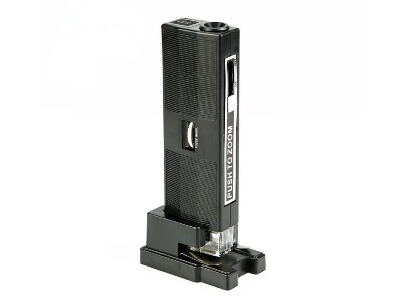 microscopio portátil negro 80x 100x cod75017