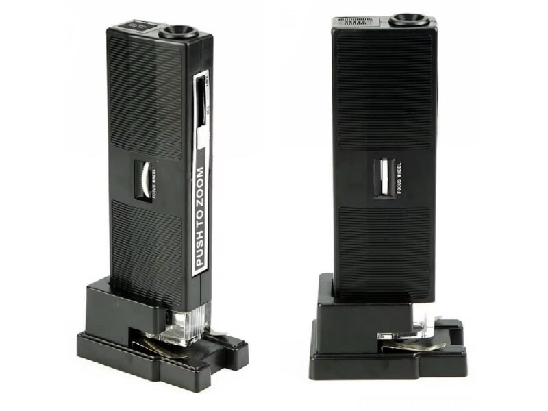 microscopio portátil negro 80x 100x cod75017