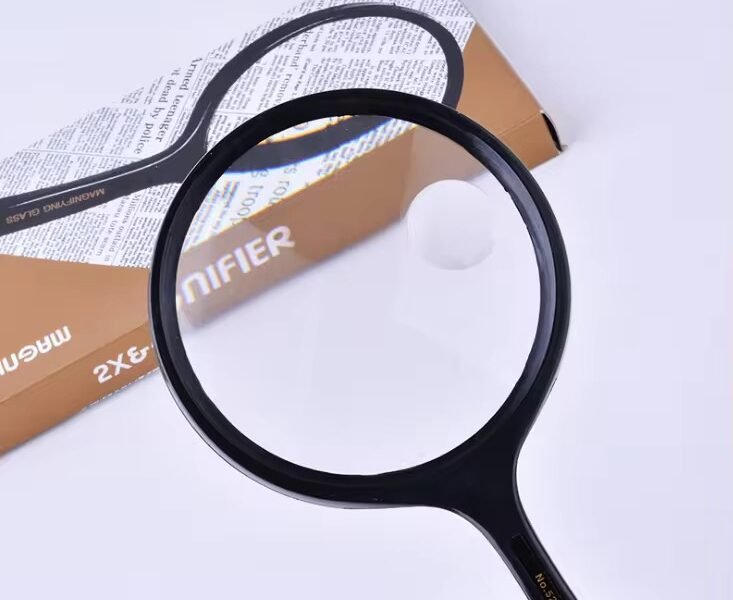 lupa negra de mano cod86037