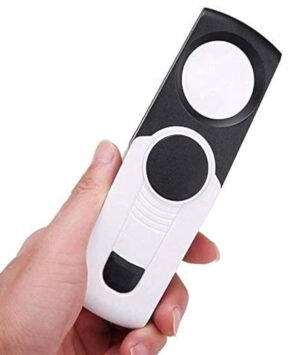 lupa de mano plegable aumento 8x con luz led codigo th518b