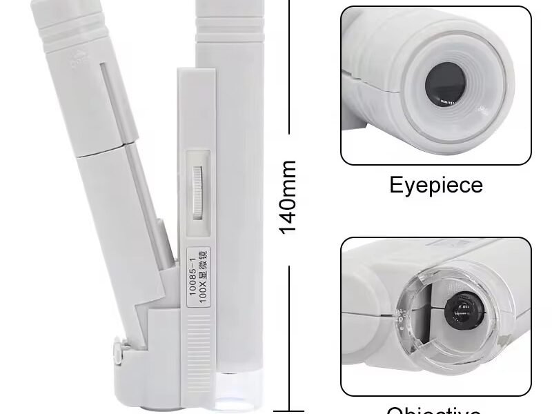 microscopio portátil con escala mod 10084 1