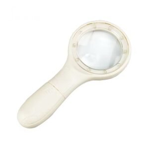 lupa con luz led blanca 2.5x + bifocal 5x mod6905