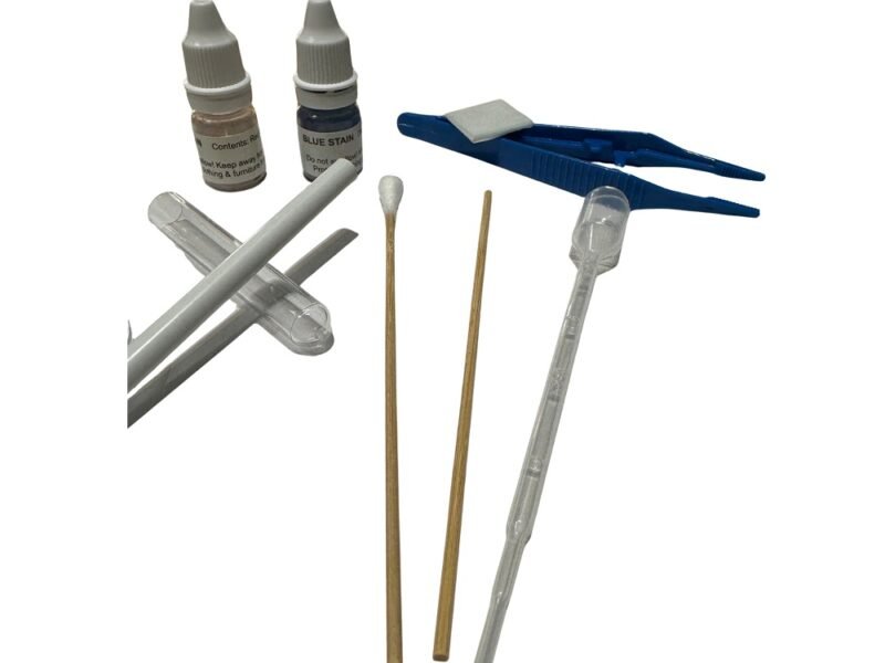 microscopio con kits de accesorios codstu01116j