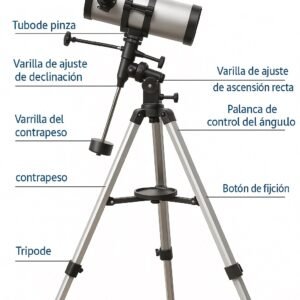 telescopio modelo 1400150 estilo newton