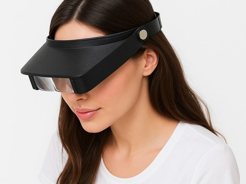 lupa vincha con 2 lentes de aumentos cod81005